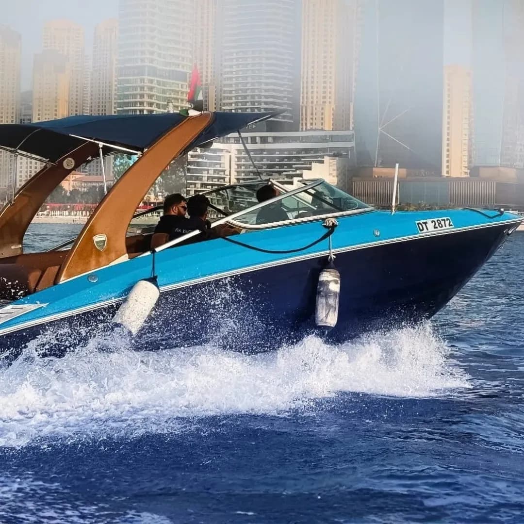 Blue Safari fishing boat