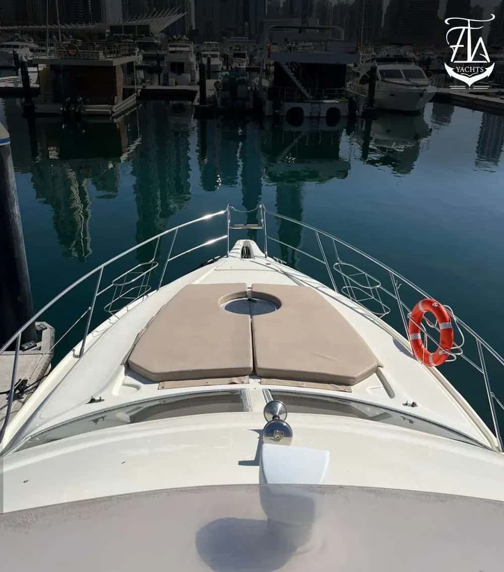 Arcadia 43 yacht in Dubai Marina