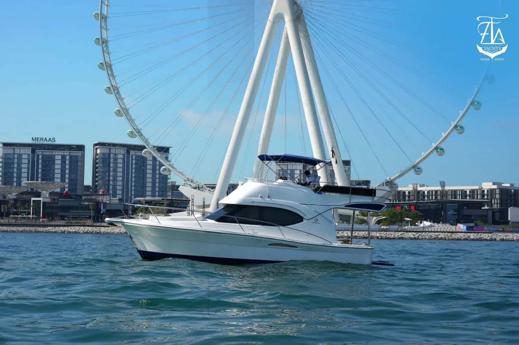 Luna yacht in Dubai Marina