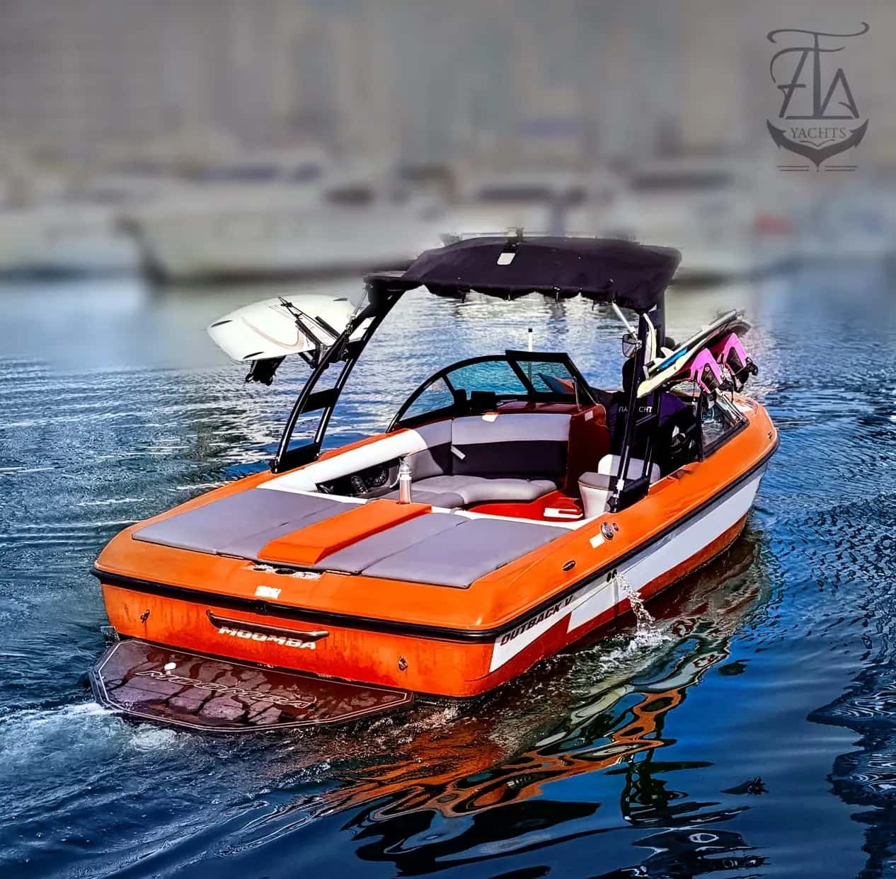Moomba speed boat in Dubai