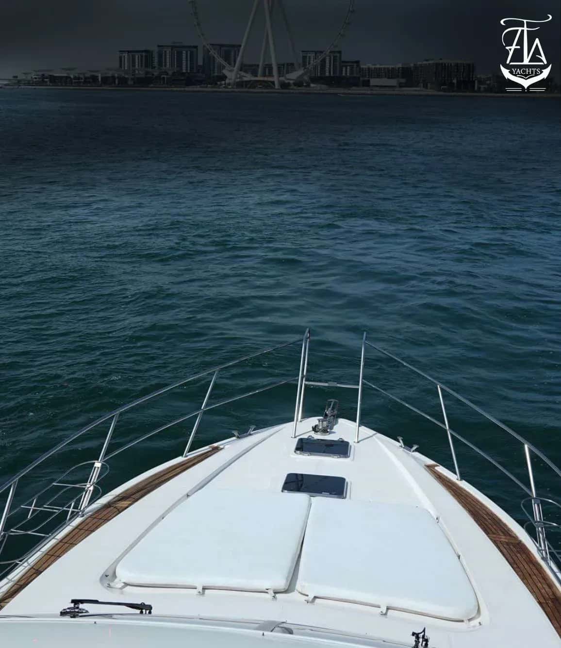 Serene yacht in Dubai Marina