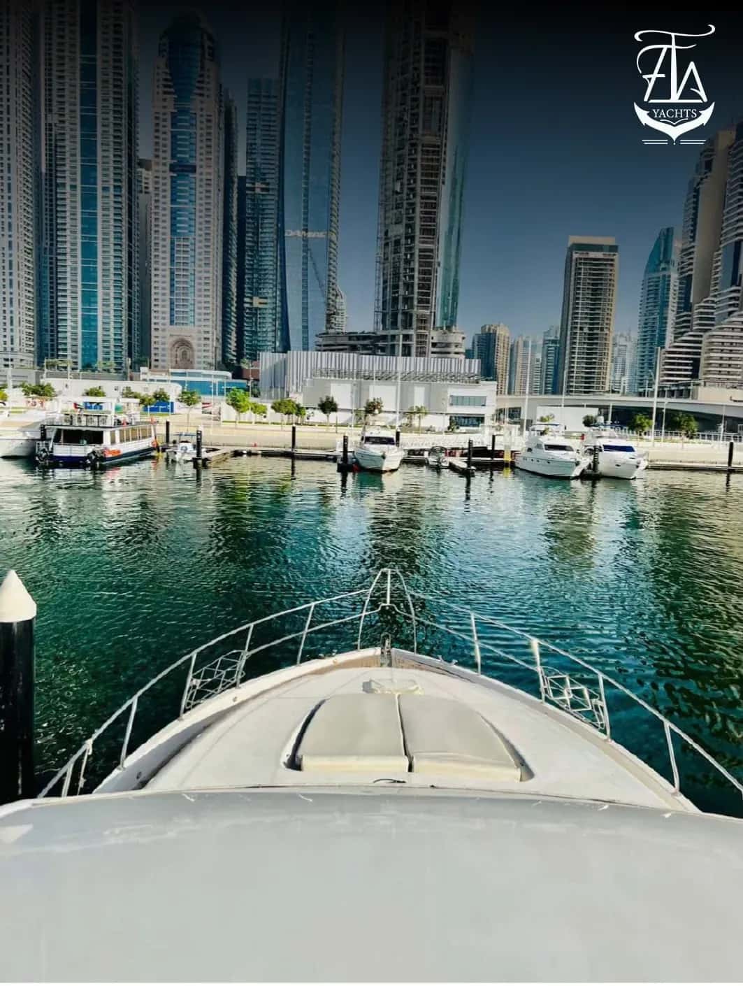 Sterling yacht in Dubai Marina