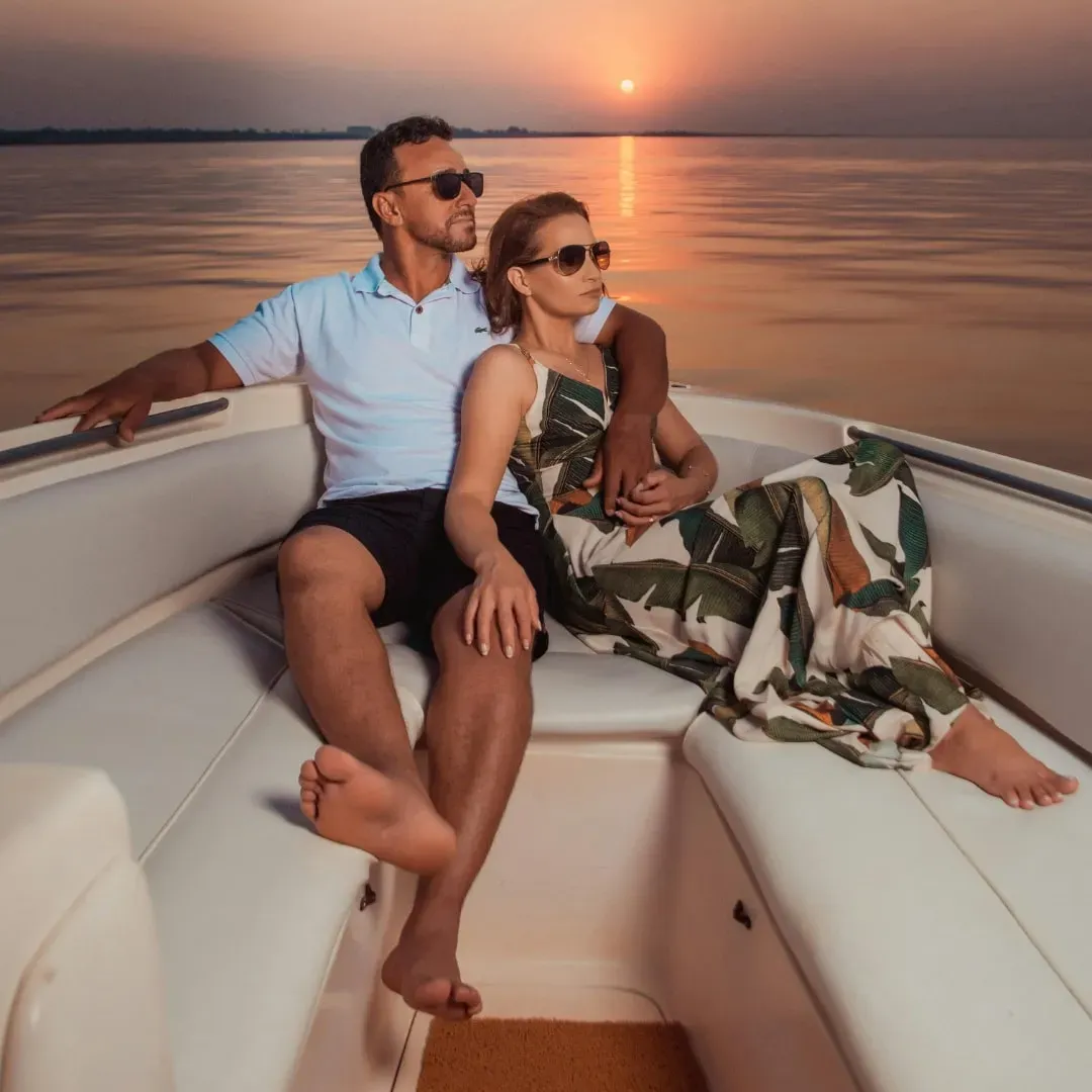 Couples on a yacht in Dubai