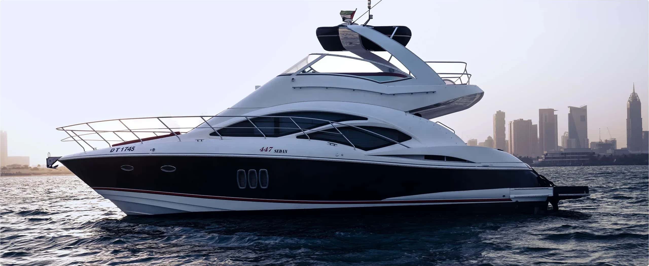 Ammos yacht in Dubai Marina
